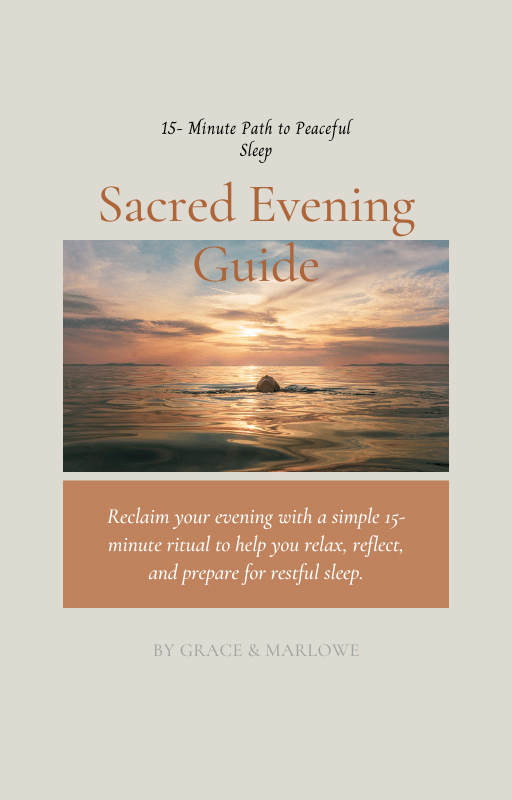 Sacred Evening: Your 15-Minute Path to Peaceful Sleep