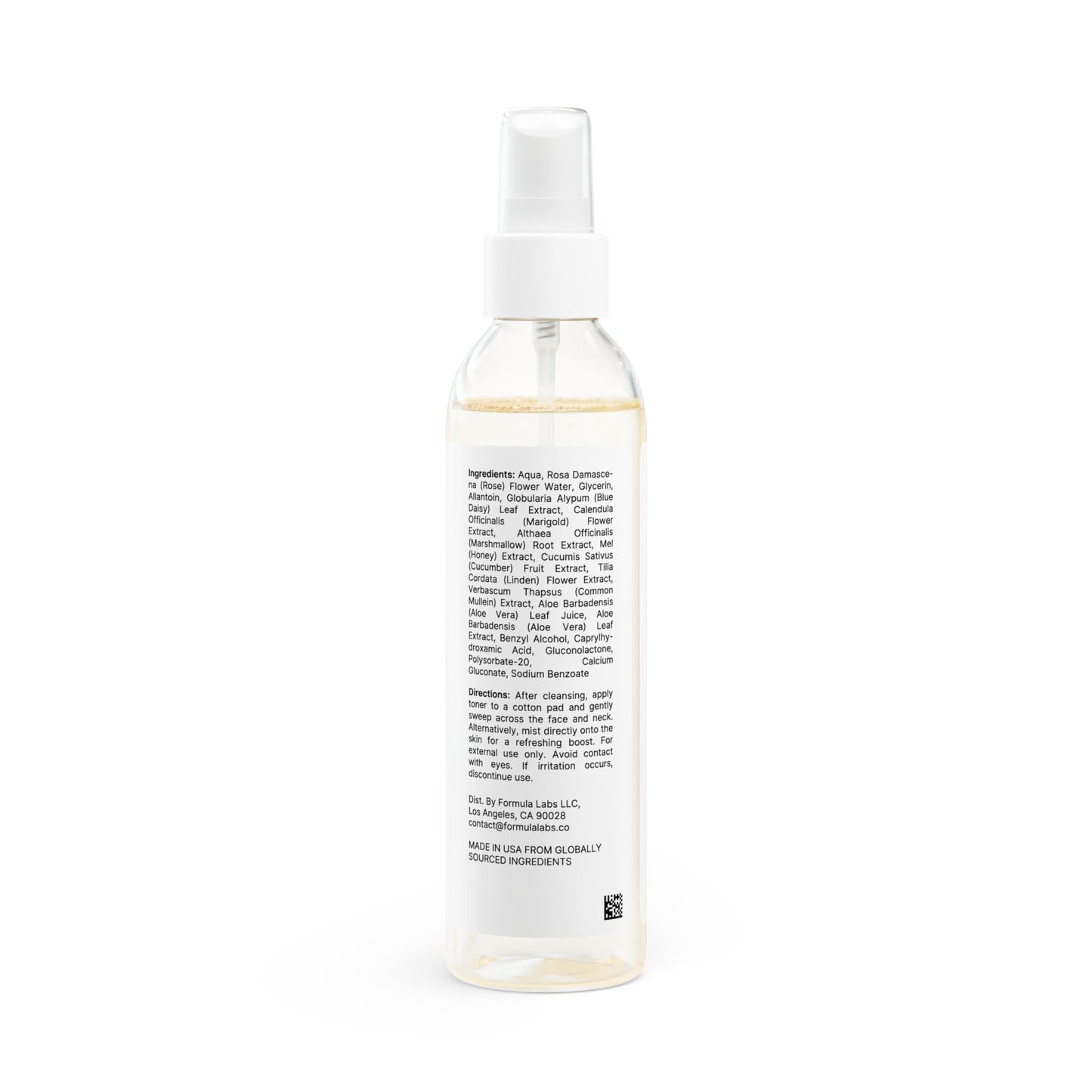 Grace & Marlowe Calming Hydration Toner – Soothing & Hydrating Facial Toner for Sensitive Skin (6oz)