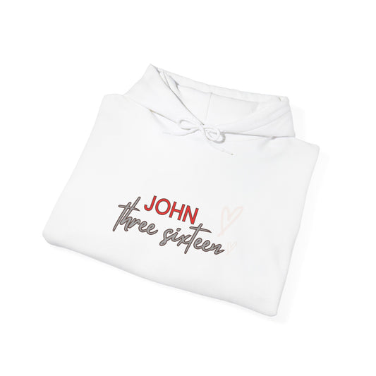 John 3:16 Unisex Heavy Blend™ Hooded Sweatshirt